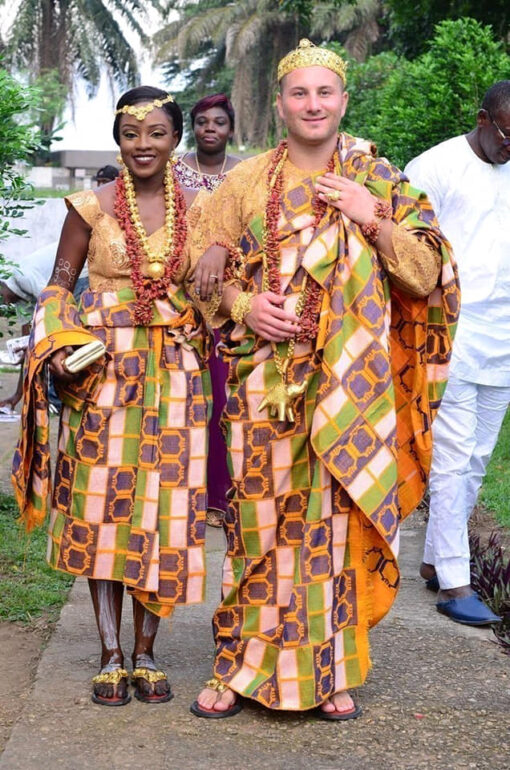 ❤️‍🔥 Ensembles en Pagne Sublime pour Couple – Amour & Style à l'Africaine – Image 9
