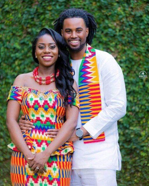 ❤️‍🔥 Ensembles en Pagne Sublime pour Couple – Amour & Style à l'Africaine – Image 6