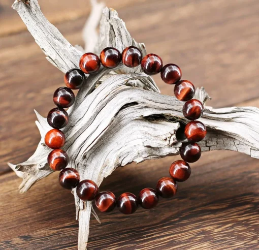 Bracelet en Œil de Taureau Protecteur