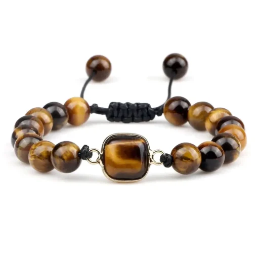 Bracelet en Oeil de Tigre – Image 2