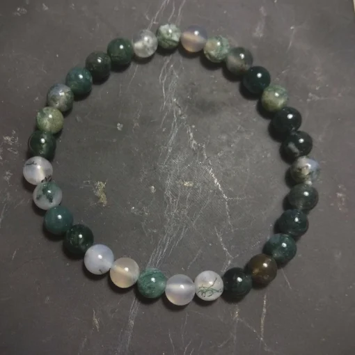 🤎 Bracelet en Agate Sublime – Équilibre et Stabilité Émotionnelle – Image 7