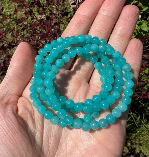 🌿 Bracelet en Amazonite Sublime – Harmonie et Équilibre – Image 4