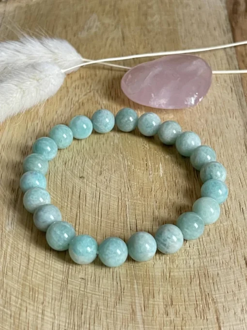 🌿 Bracelet en Amazonite Sublime – Harmonie et Équilibre – Image 3