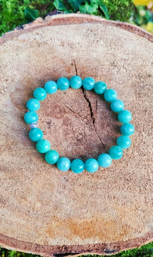 🌿 Bracelet en Amazonite Sublime – Harmonie et Équilibre – Image 5