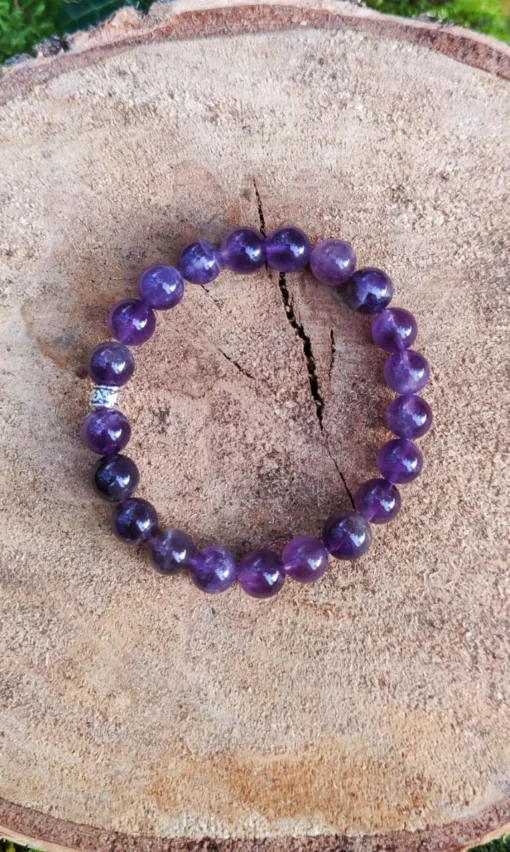 💜 Bracelet en Améthyste – Protection et Sagesse Intérieure – Image 3
