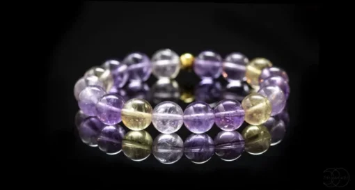 💎 Bracelet en Amétrine Élégant – Équilibre Mental & Créativité | African Craft – Image 6
