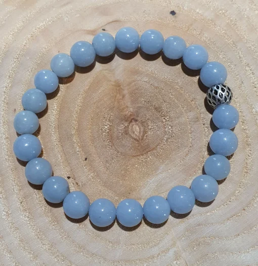 Bracelet en Angélite Magnifique