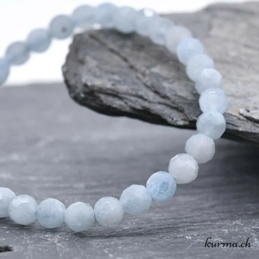 🌊 Bracelet en Aigue-Marine Magnifique – Clarté et Sérénité – Image 5
