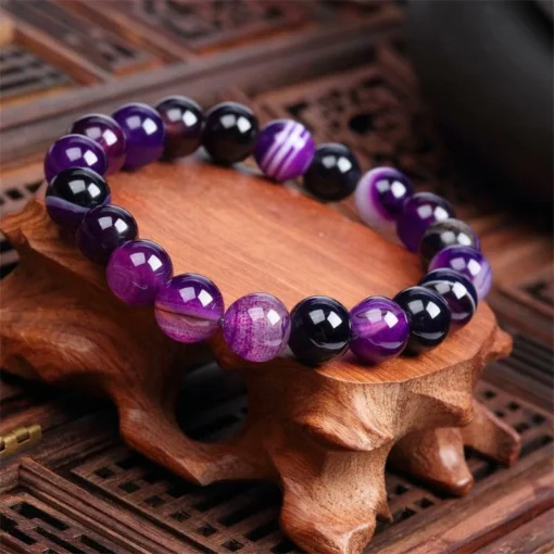 Bracelet en Améthyste Magnifique