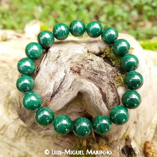 💚 Bracelet en Malachite Magnifique – Transformation et Puissance Intérieure – Image 2