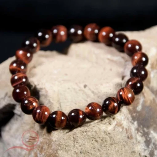 🔥 Bracelet en Œil de Taureau Protecteur – Courage et Ancrage – Image 3