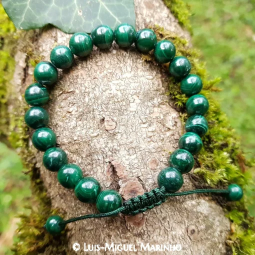 💚 Bracelet en Malachite Magnifique – Transformation et Puissance Intérieure – Image 3