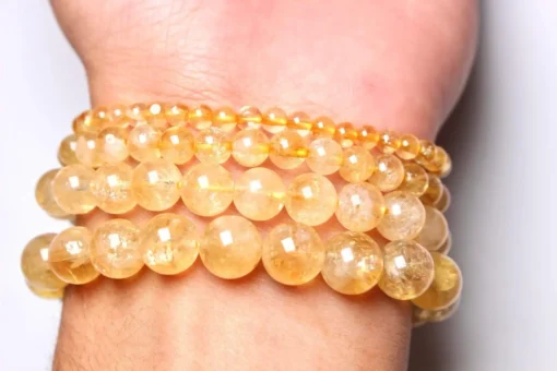 ☀️ Bracelet en Citrine Magnifique – Énergie Positive et Succès – Image 2