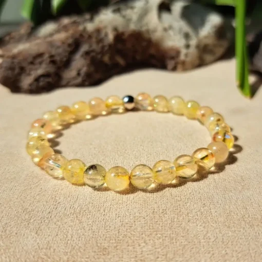 Bracelet en Citrine Magnifique