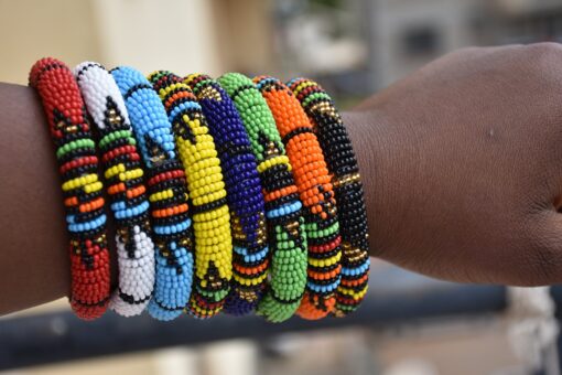 💫 Collier en Perles Magnifique – Tradition et Raffinement Africain – Image 3