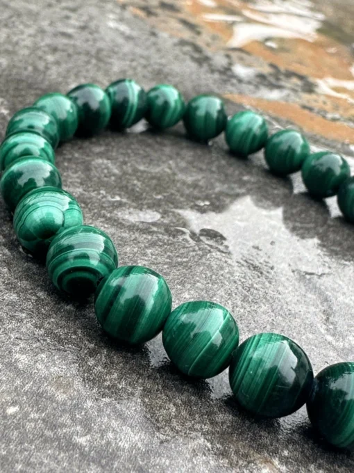 Bracelet en Malachite Magnifique