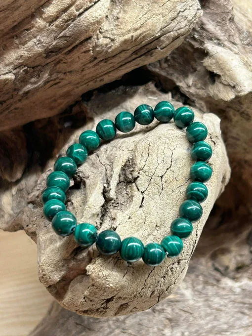 💚 Bracelet en Malachite Magnifique – Transformation et Puissance Intérieure – Image 4