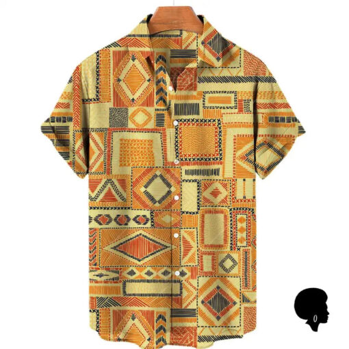🧥 Chemise en Pagne – Élégance Africaine Authentique – Image 2