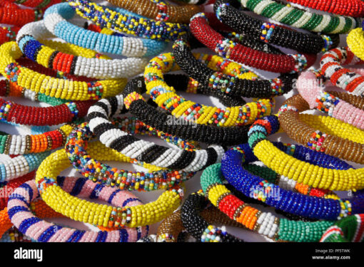 💫 Collier en Perles Magnifique – Tradition et Raffinement Africain – Image 7